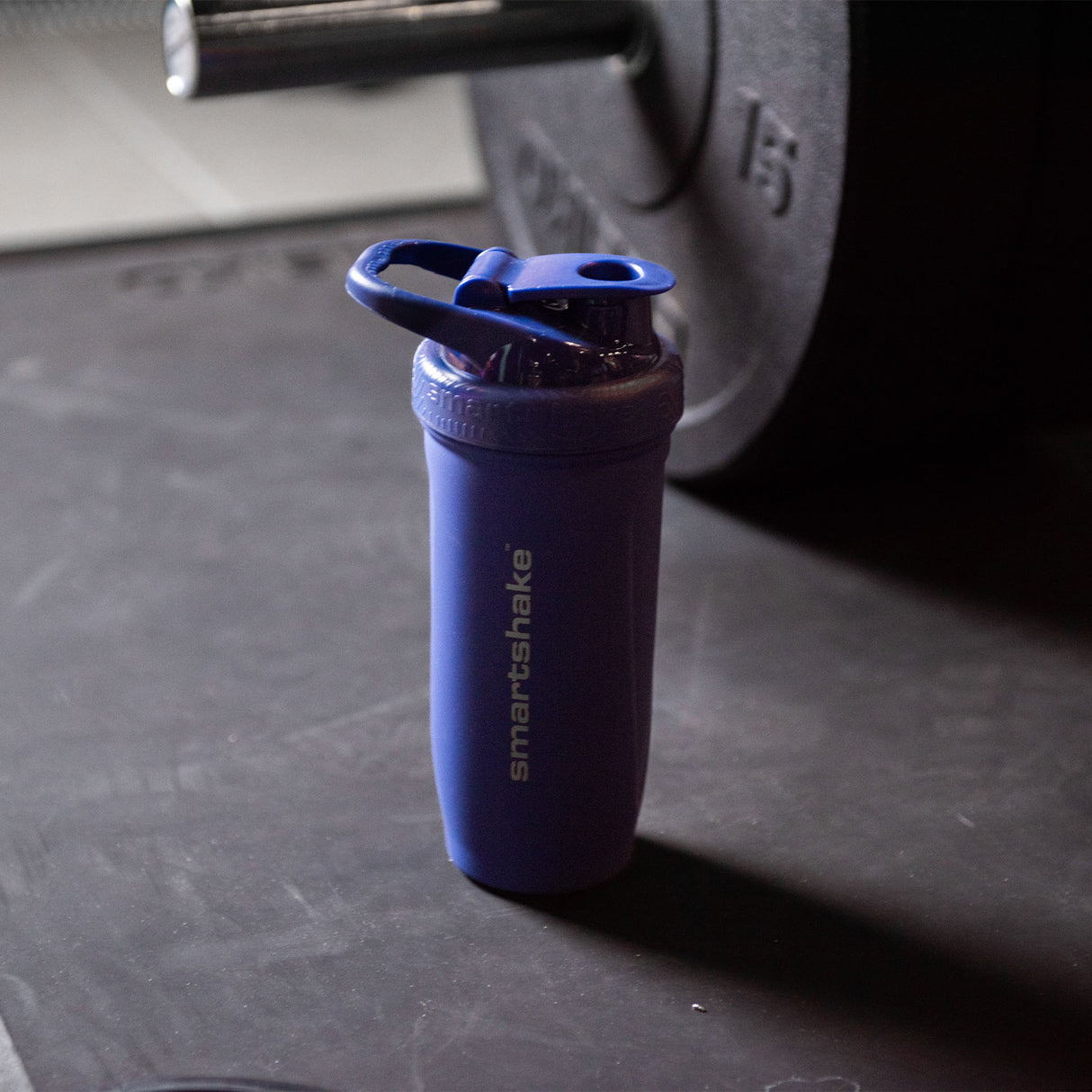 smartshake teräksinen shaker pullo, sininen