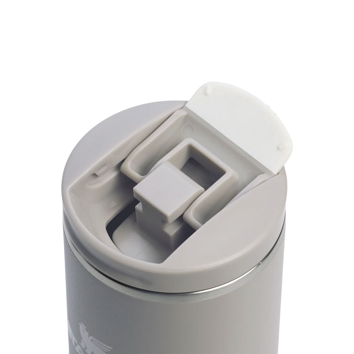Transit Fliptop Mug 0.47L, termosmuki, harmaa, kansi