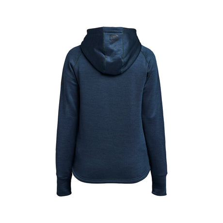 tenson TXlite Hoodie Zip, tummansininen huppari vetoketjulla, selkäpuoli