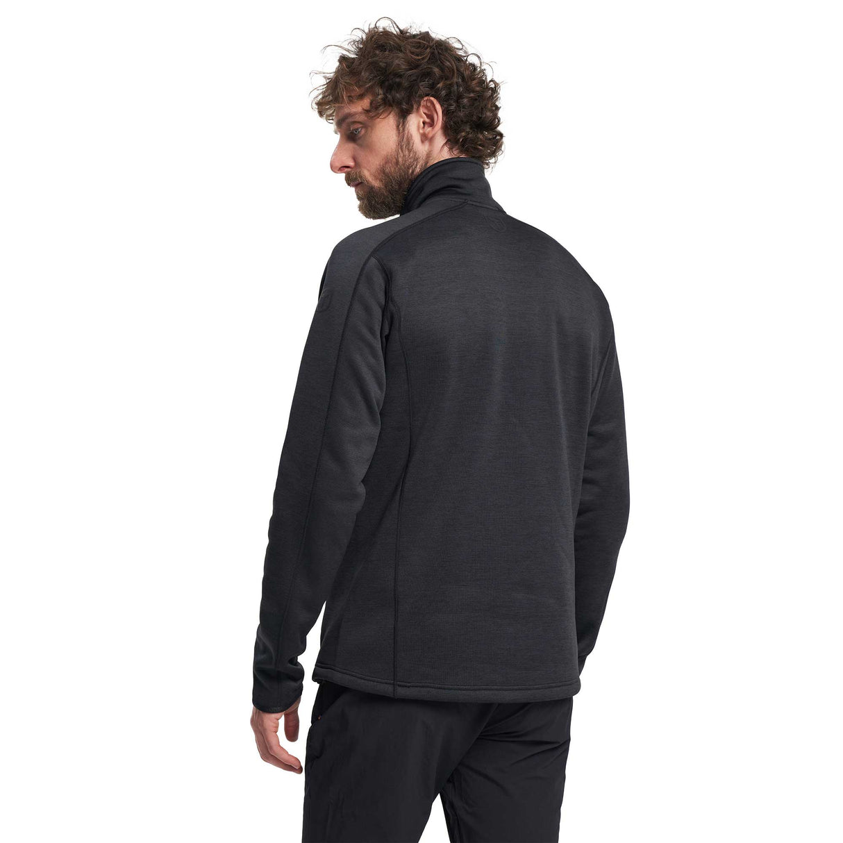 tenson TXlite Midlayer Full Zip Men musta, selkä