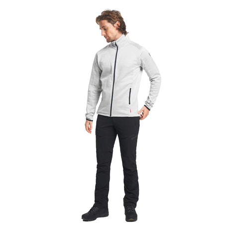 tenson TXlite Midlayer Full Zip Men vaaleanharmaa