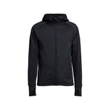 Tenson TXlite Midlayer Hoodie musta huppari vetoketjulla