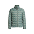 tenson TXlite Shibui Down Collar Jacket Men harmaan vihreä kevytuntuvatakki