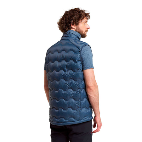 Tenson TXlite Shibui Down Vest tummansininen, selkä