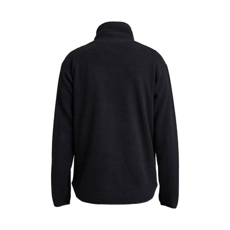 tenson half zip fleecepaita musta, selkä