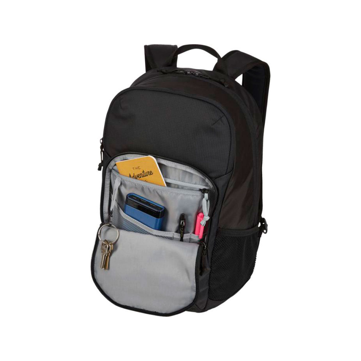 Thule Achiever 16" tietokonereppu, vetoketjullinen etutasku, säilytystasku pientavaroille