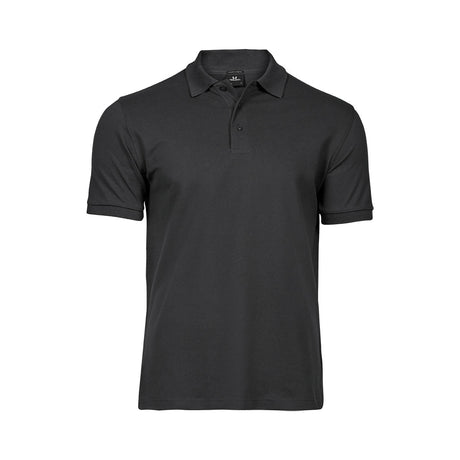 tummanharmaa Tee Jays Luxury Stretch Polo