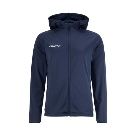 tummansininen naisten Craft Evolve 2.0 Brushed Hood Jacket