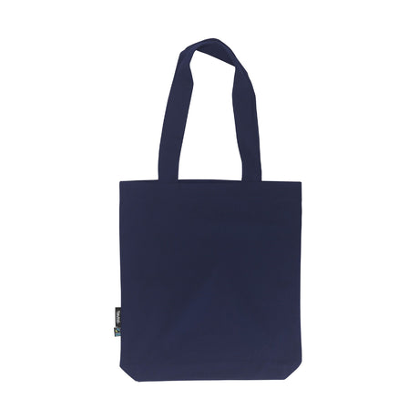 tummansininen neutral kangaskassi twill bag