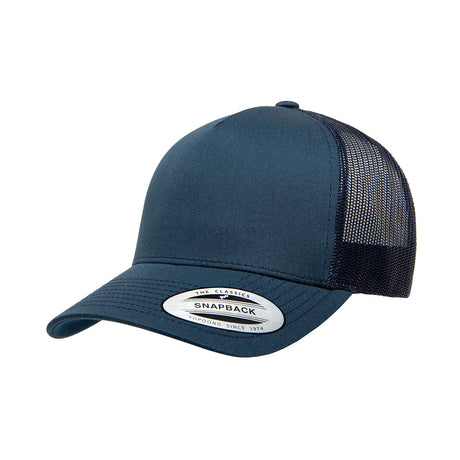 tummansininen yp classics 5 panel trucker lippis