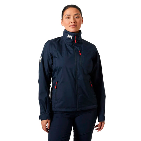 tummansininen  naisten takki helly hansen crew jacket 2.0