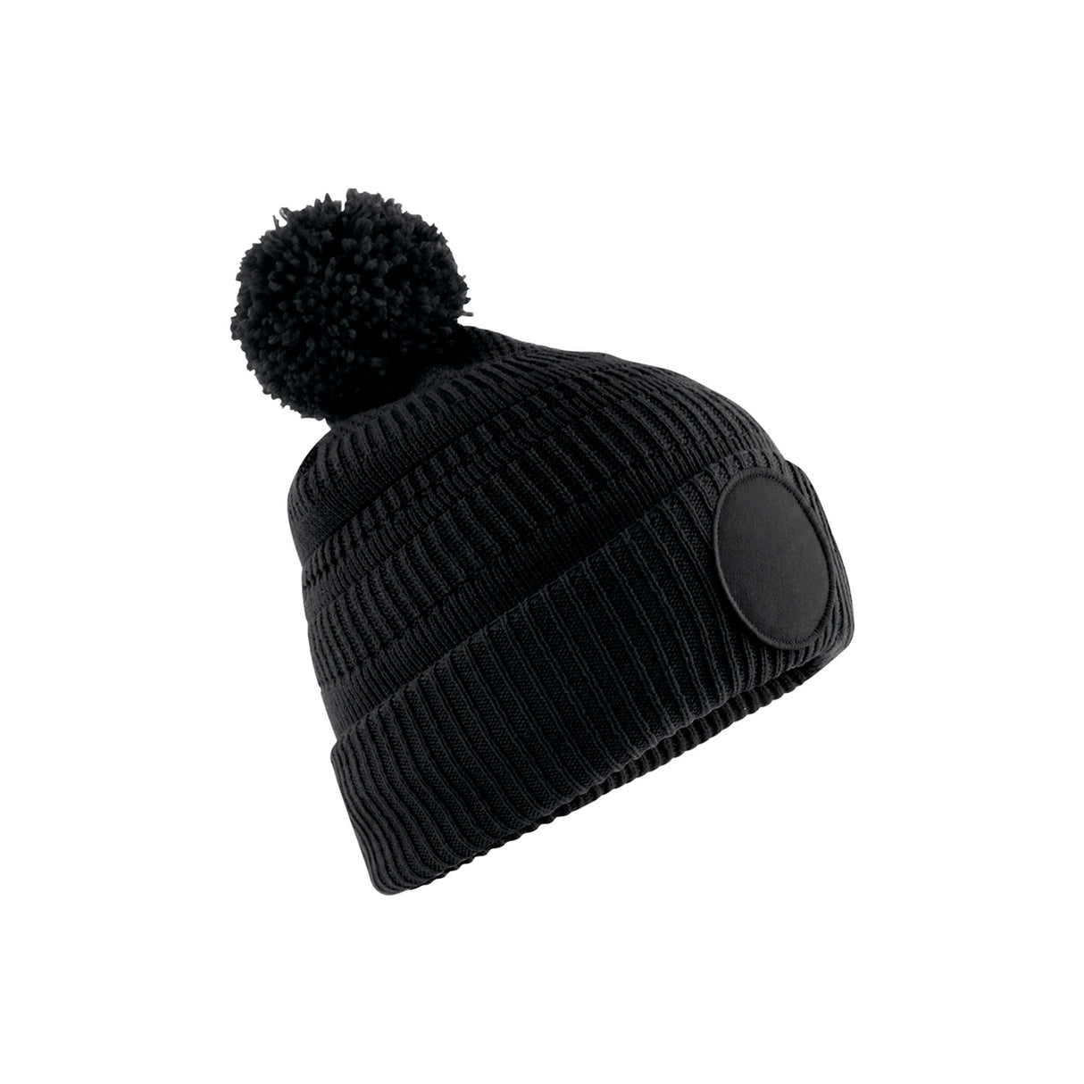 tupsupipo painatuksella, musta