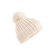 tupsupipo toasty patch beanie, oatmeal luonnonvalkoinen