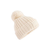 tupsupipo toasty patch beanie, oatmeal luonnonvalkoinen