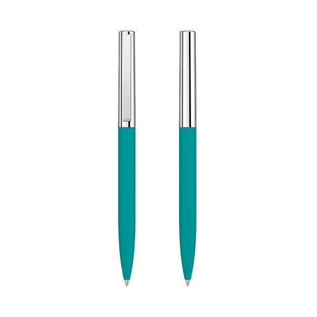 Uma BRIGHT GUM metallinen kuulakärkikynä, petrolin sininen