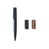 uma vip gum kynä logolla, kaiverruksella, musta