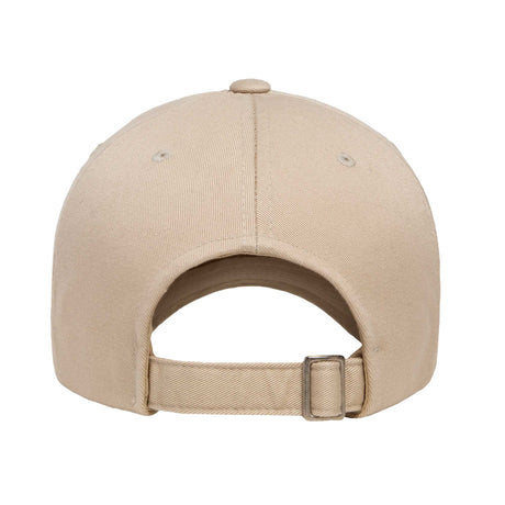 vaaleanruskea YP Classics Ecowash Dad cap lippis, takaosa