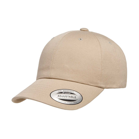 vaaleanruskea YP Classics Ecowash Dad cap lippis