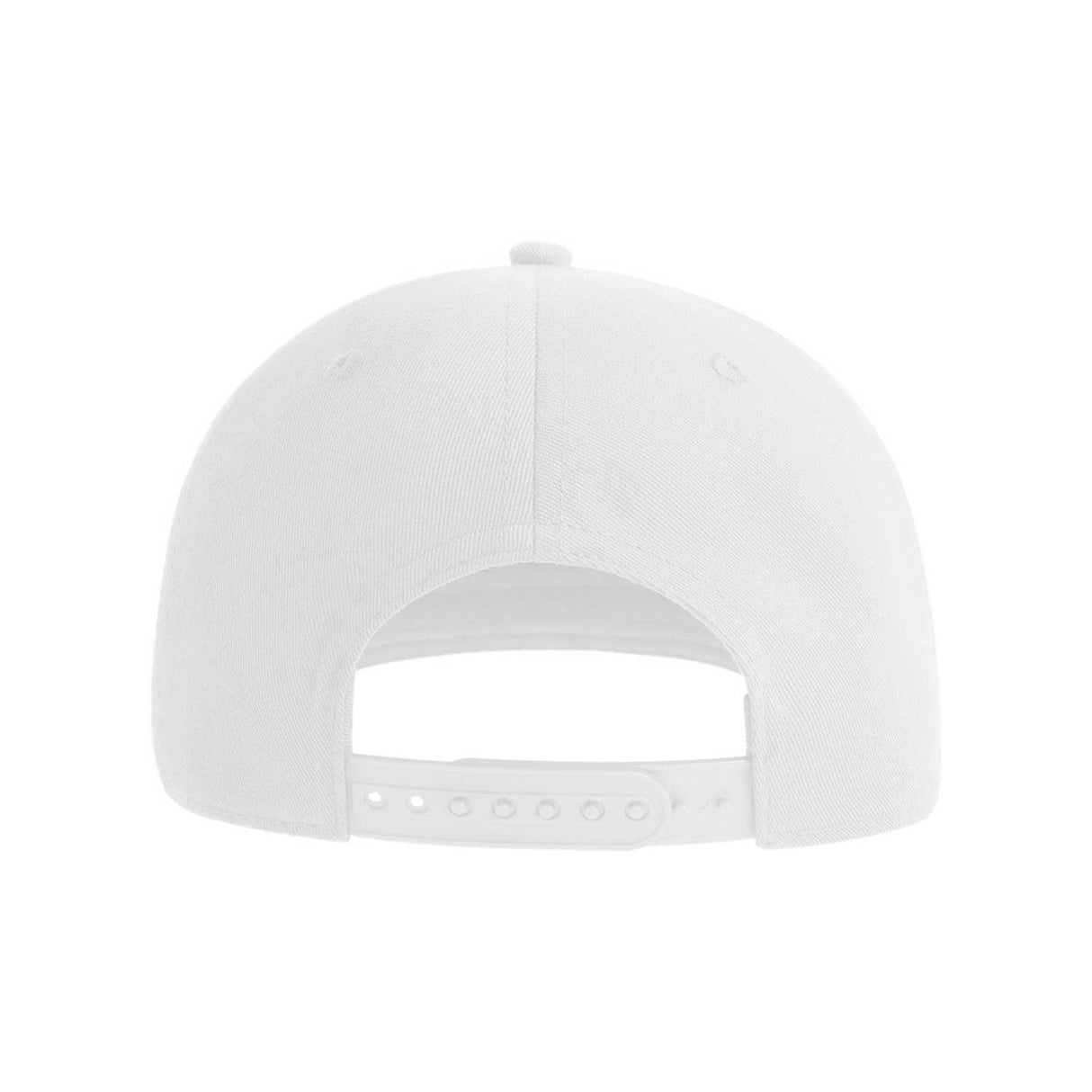 valkoinen atlantis james snapback lippis, suora lippa, takaosa