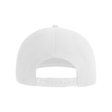 valkoinen atlantis james snapback lippis, suora lippa, takaosa