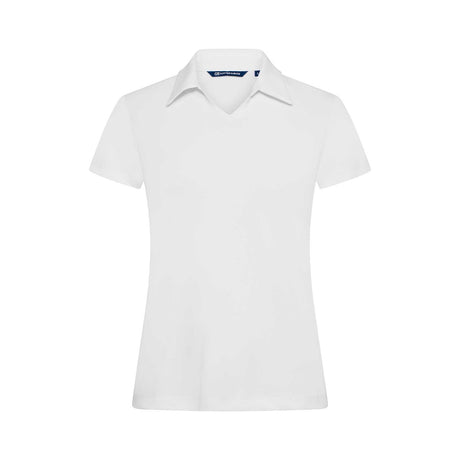 valkoinen naisten Virtue Polo V-neck