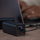 varavirtalähde läppärille, 20000mah, 70w, usb c, usb a