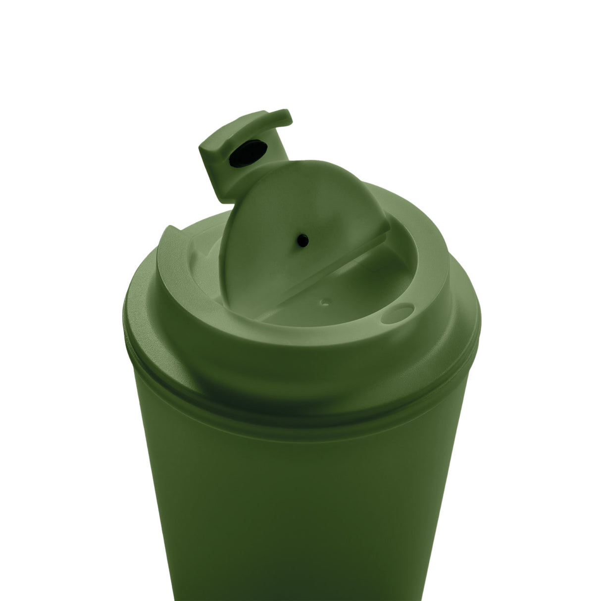 vihreä take away muki kannella, pp 300 ml