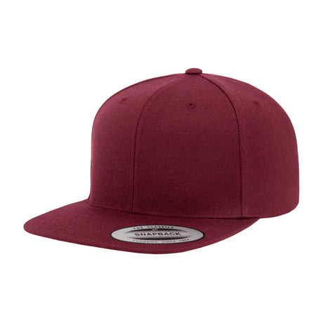 viininpunainen YP Classics premium snapback cap lippis