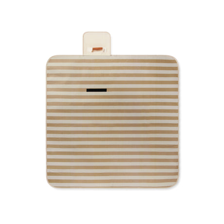 vinga alba piknik viltti 110 x 110 cm, beige, raidallinen