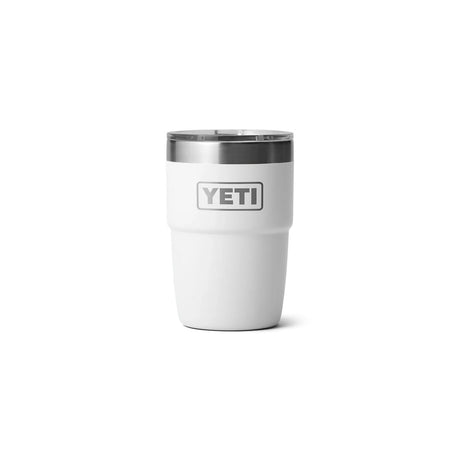 Yeti rambler muki 8 oz (236 ml) Stackable Cup termosmuki, valkoinen